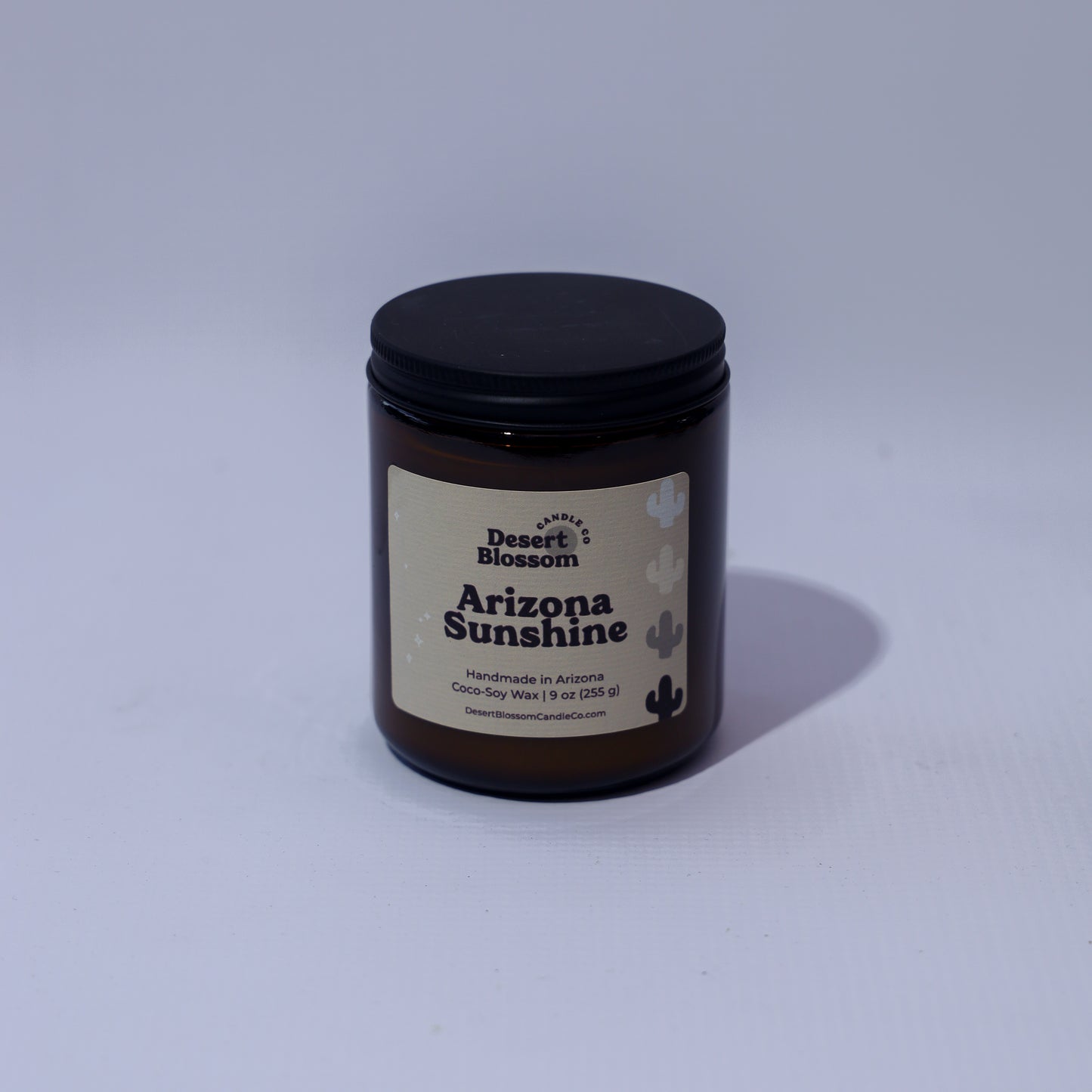 9 oz Desert Collection Amber Jar Candles