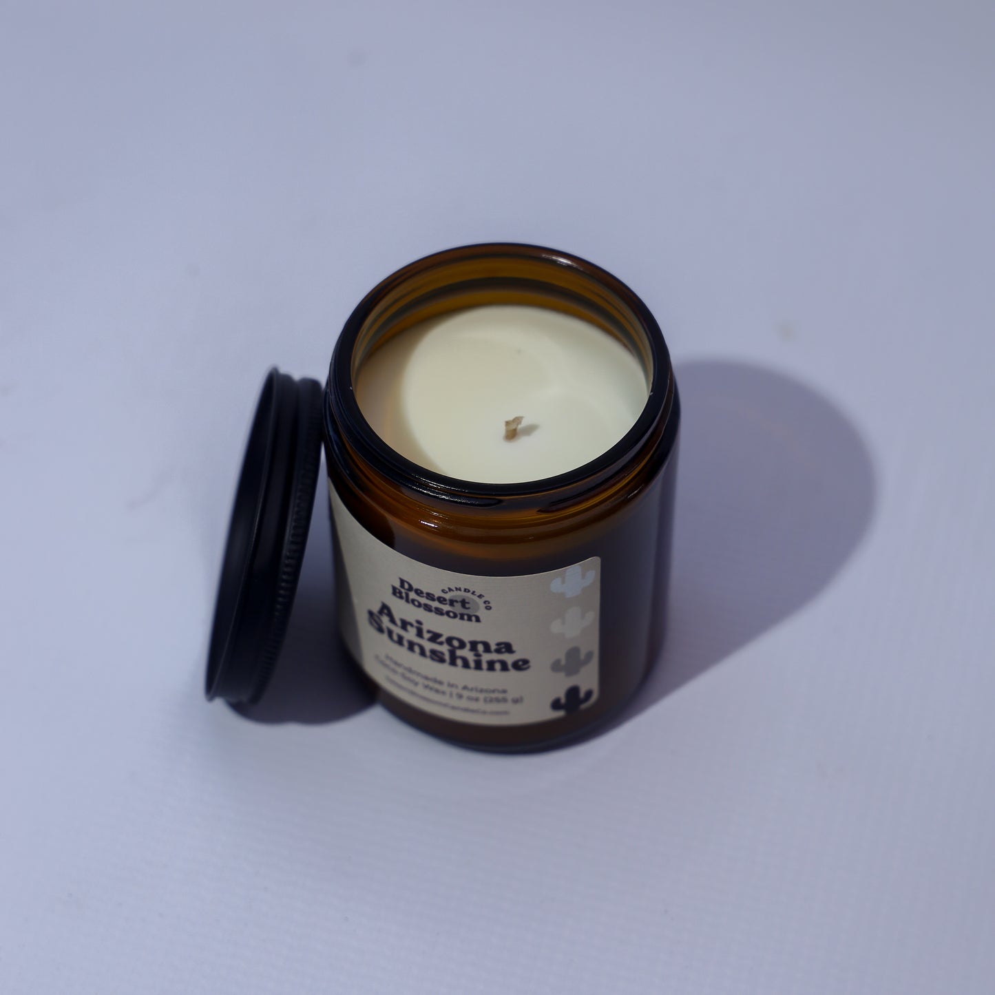 9 oz Desert Collection Amber Jar Candles