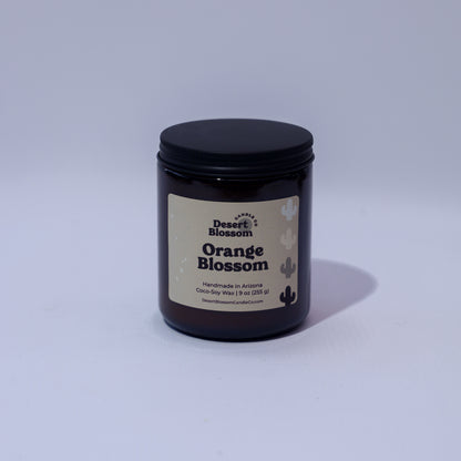 9 oz Desert Collection Amber Jar Candles