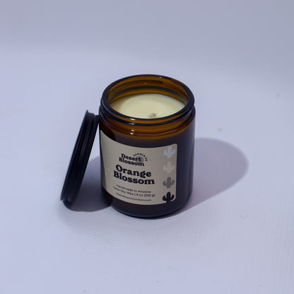9 oz Desert Collection Amber Jar Candles