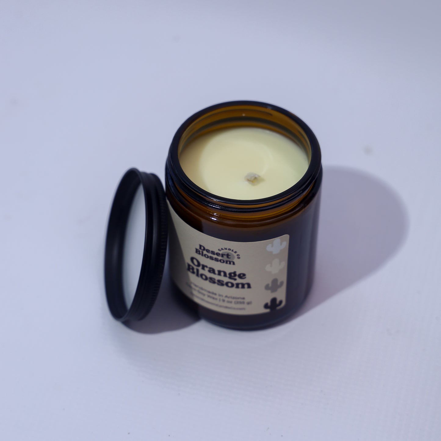 9 oz Desert Collection Amber Jar Candles