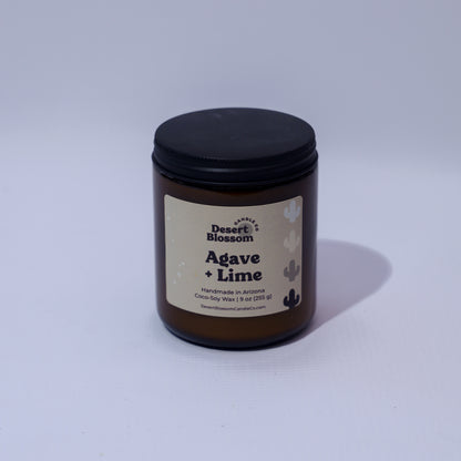 9 oz Desert Collection Amber Jar Candles