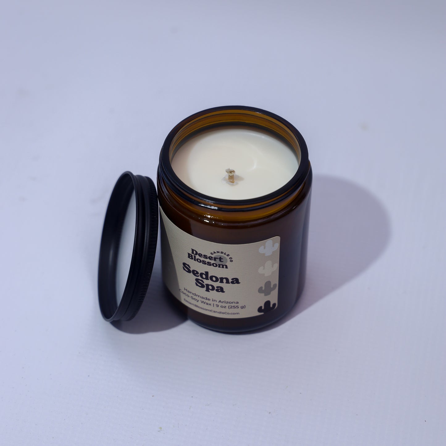 9 oz Desert Collection Amber Jar Candles