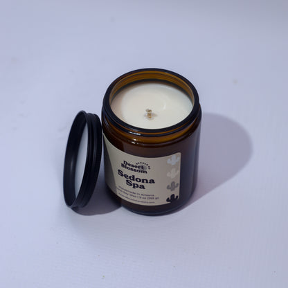 9 oz Desert Collection Amber Jar Candles