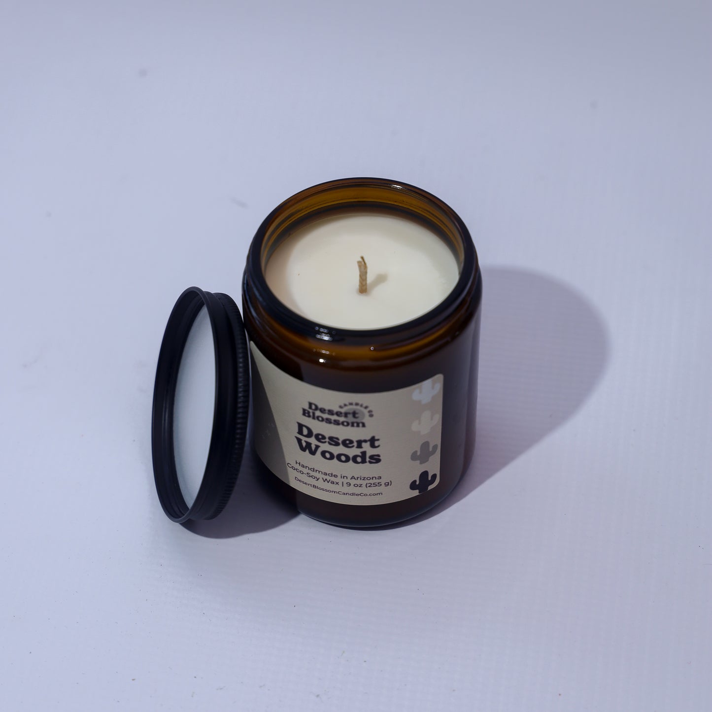 9 oz Desert Collection Amber Jar Candles