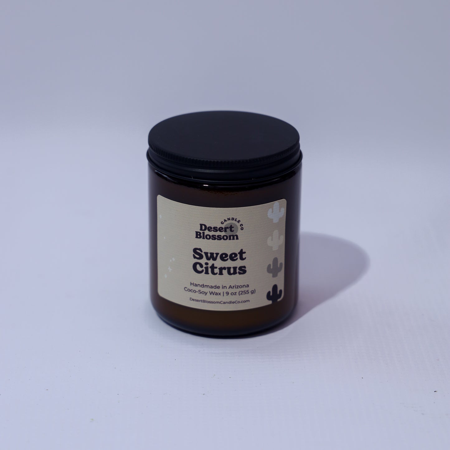 9 oz Desert Collection Amber Jar Candles