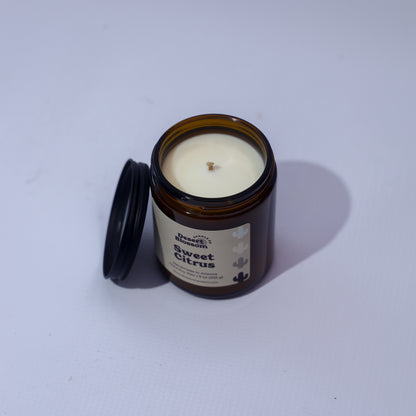 9 oz Desert Collection Amber Jar Candles