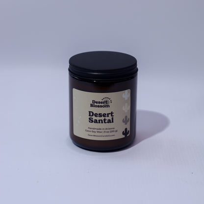 9 oz Desert Collection Amber Jar Candles