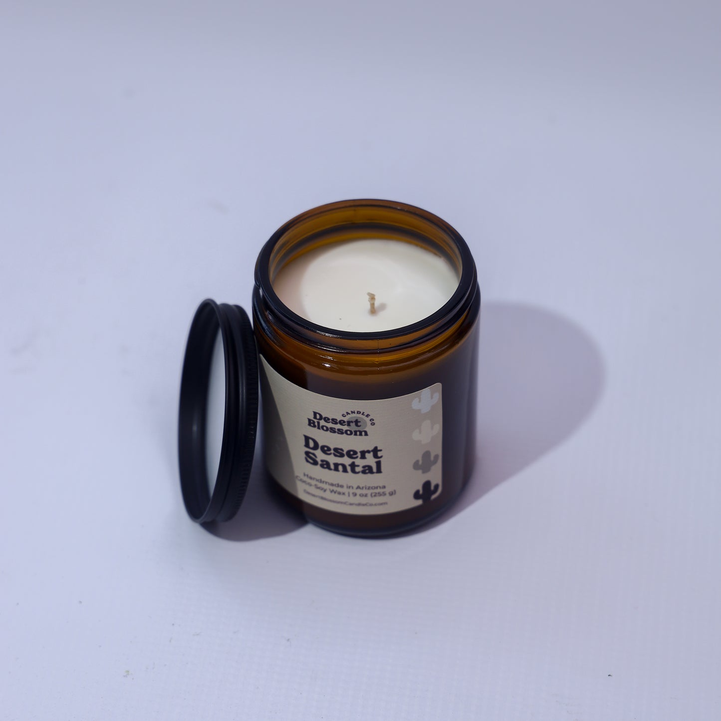 9 oz Desert Collection Amber Jar Candles
