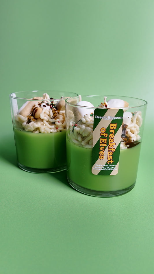 Breakfast of Elves Dessert Candle