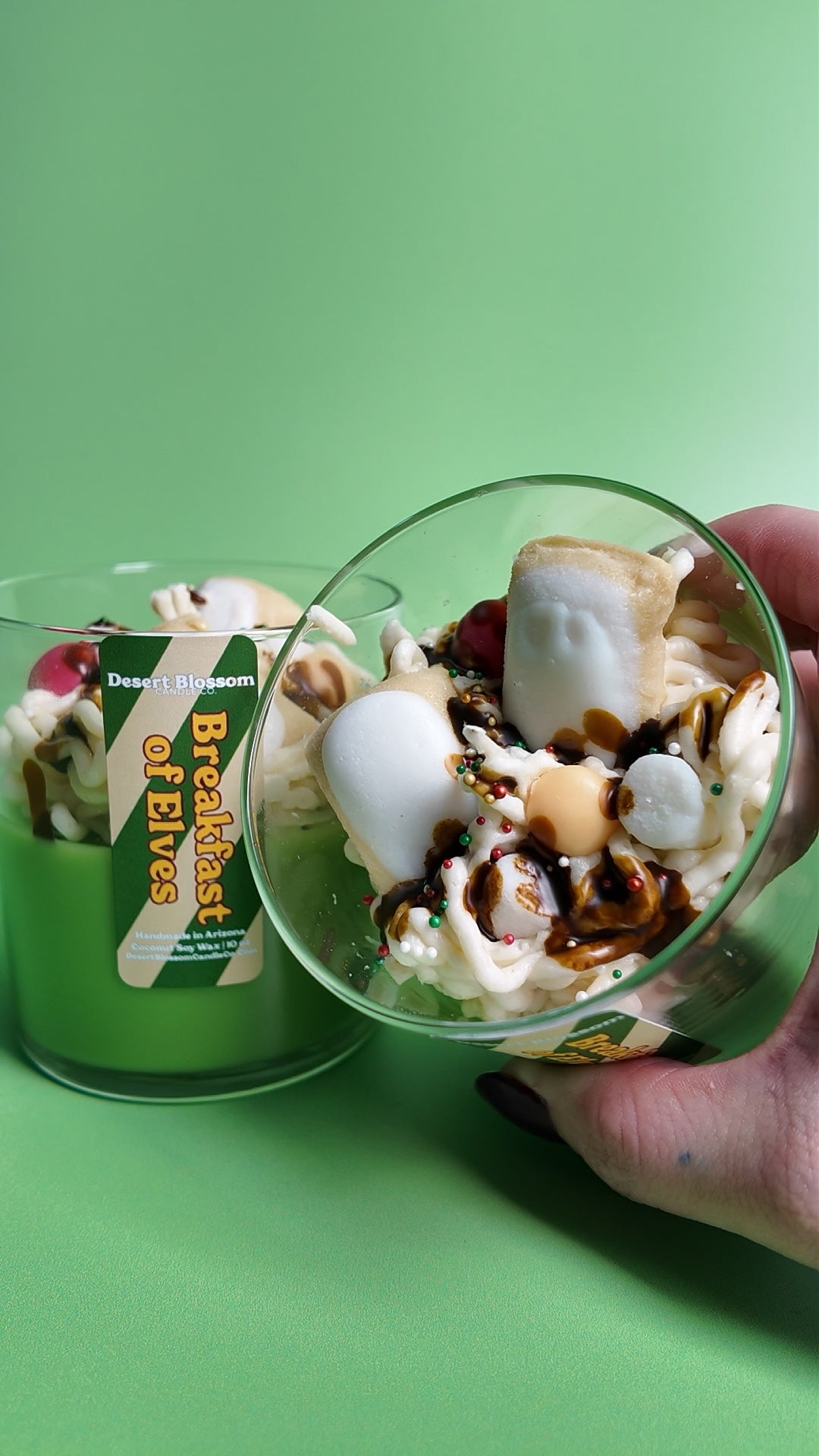 Breakfast of Elves Dessert Candle