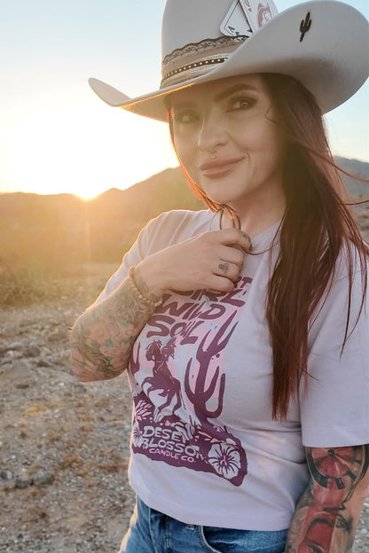 Desert Girl, Wild Soul Boxy Cropped T-Shirt
